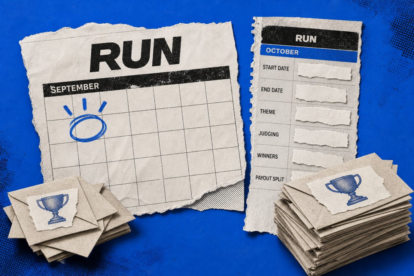 الجدول المعلن لمسابقتي RUN في سبتمبر وأكتوبر وقيمتا جوائزهما النقدية