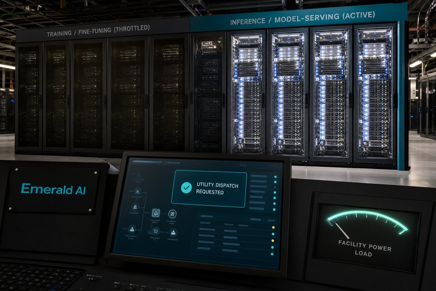 Emerald Conductor drosselt verschiebbare KI-Aufgaben, während priorisierte Workloads weiterlaufen.