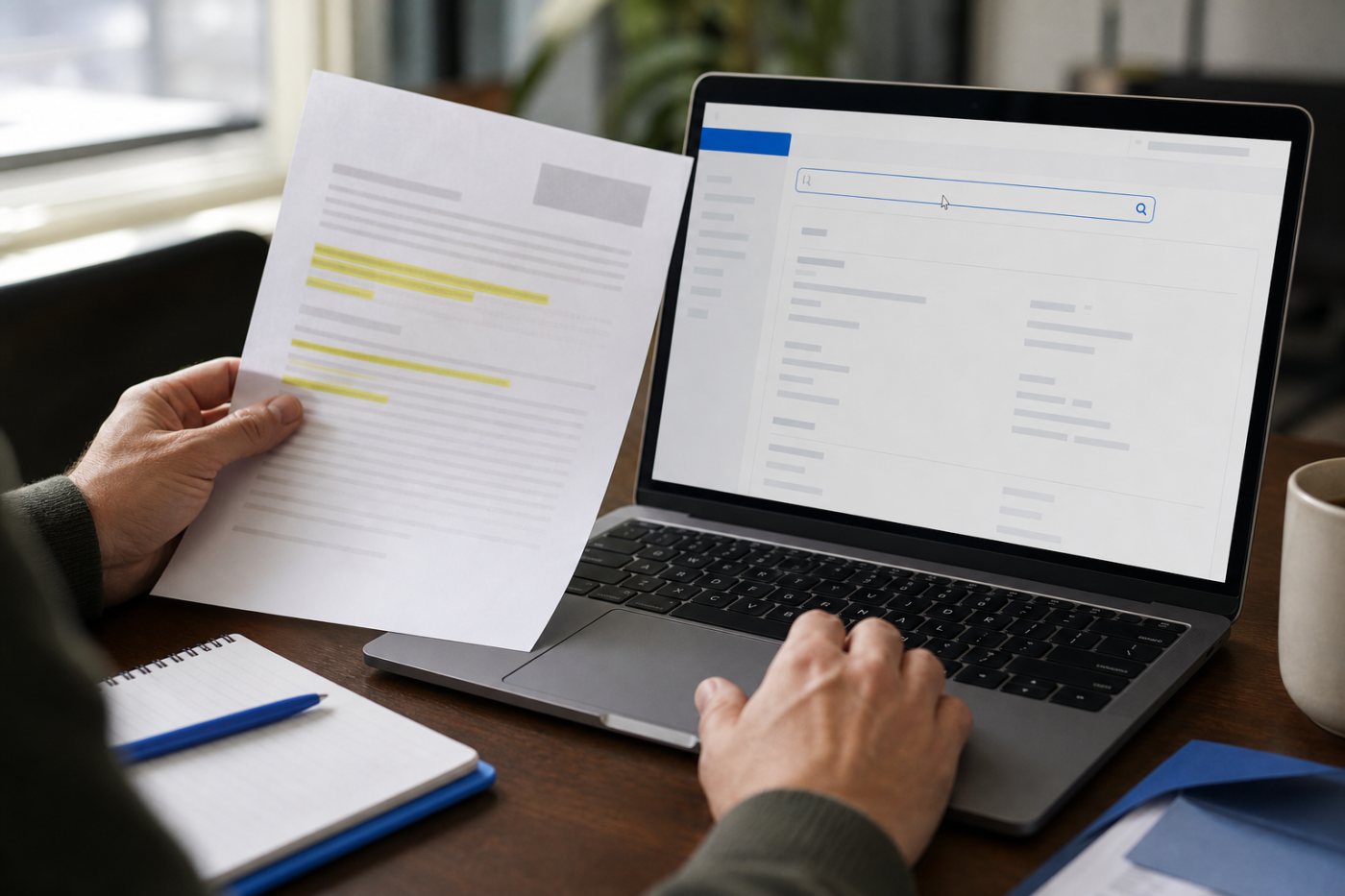 A small-business applicant independently compares a claimed grant with its official program record and finds mismatched application details.