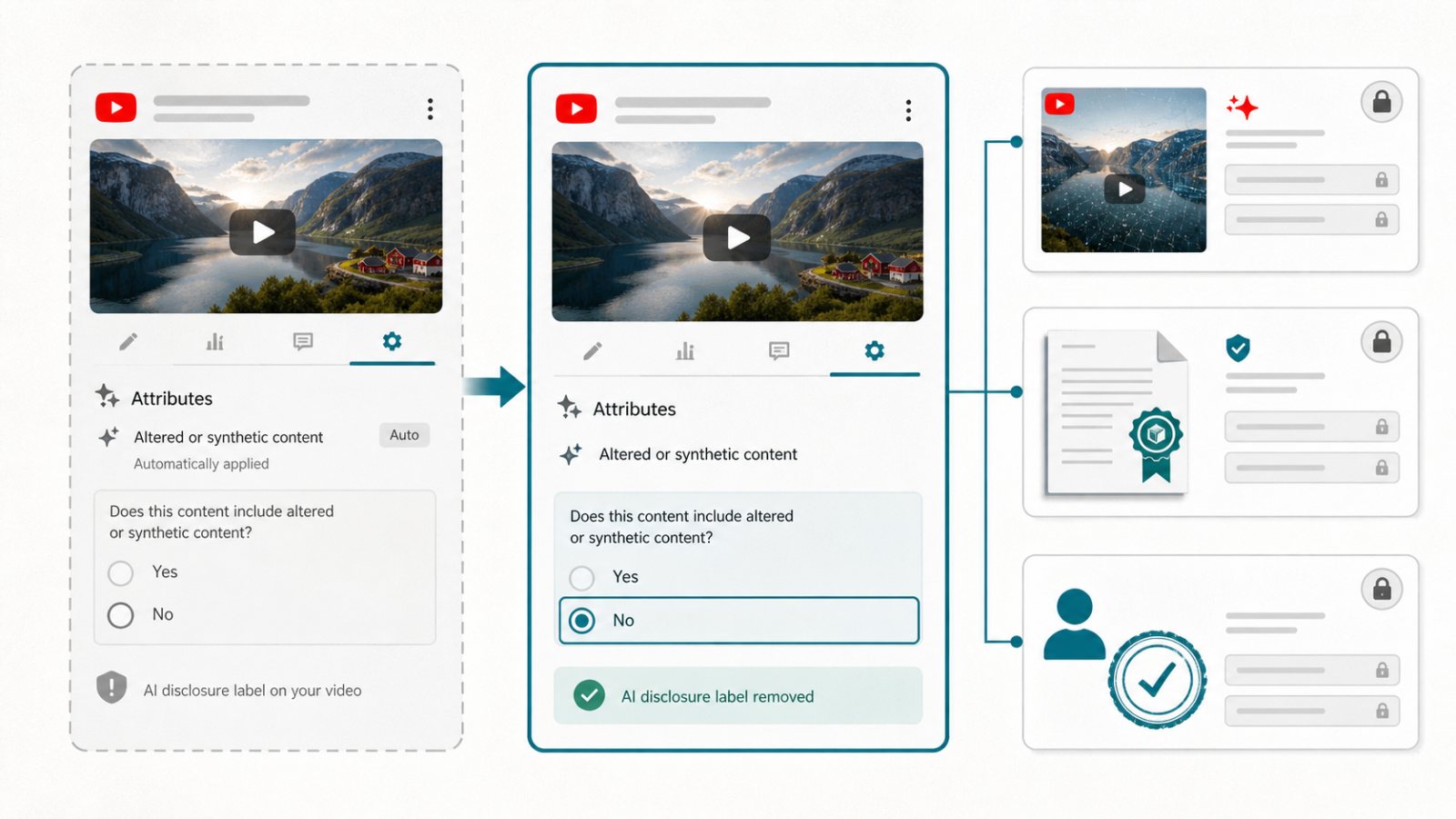YouTube’s AI Label Can Be Changed—Except in Three Locked Cases