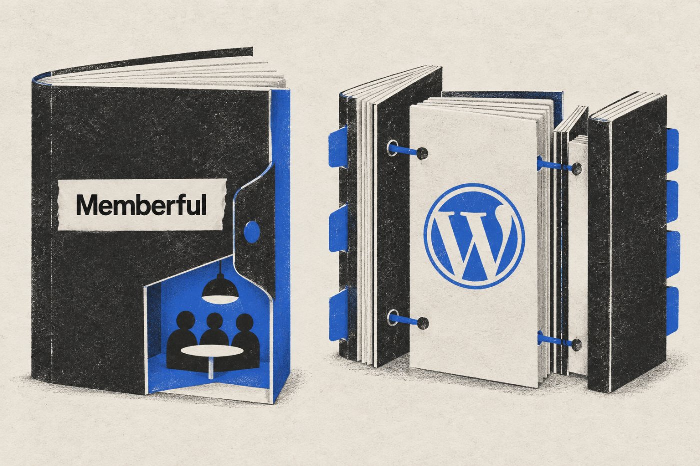Memberful kan brukes med sin inkluderte nettsidebygger eller kobles til et eget WordPress-nettsted med mer drift.