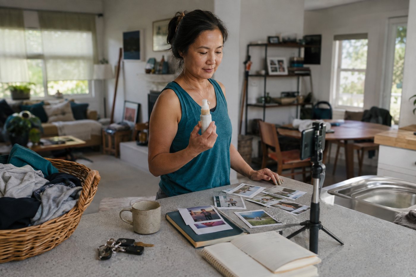 Creator Gen X đặt sản phẩm chăm sóc tuổi trung niên vào tuyến nội dung có sẵn về sức khỏe và chuyển đổi nghề nghiệp.