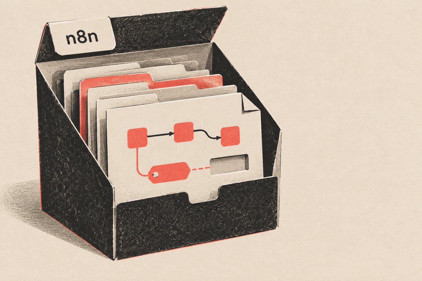 En n8n-pakke flytter workflows og credential-referencer, men ikke selve credential-hemmelighederne.