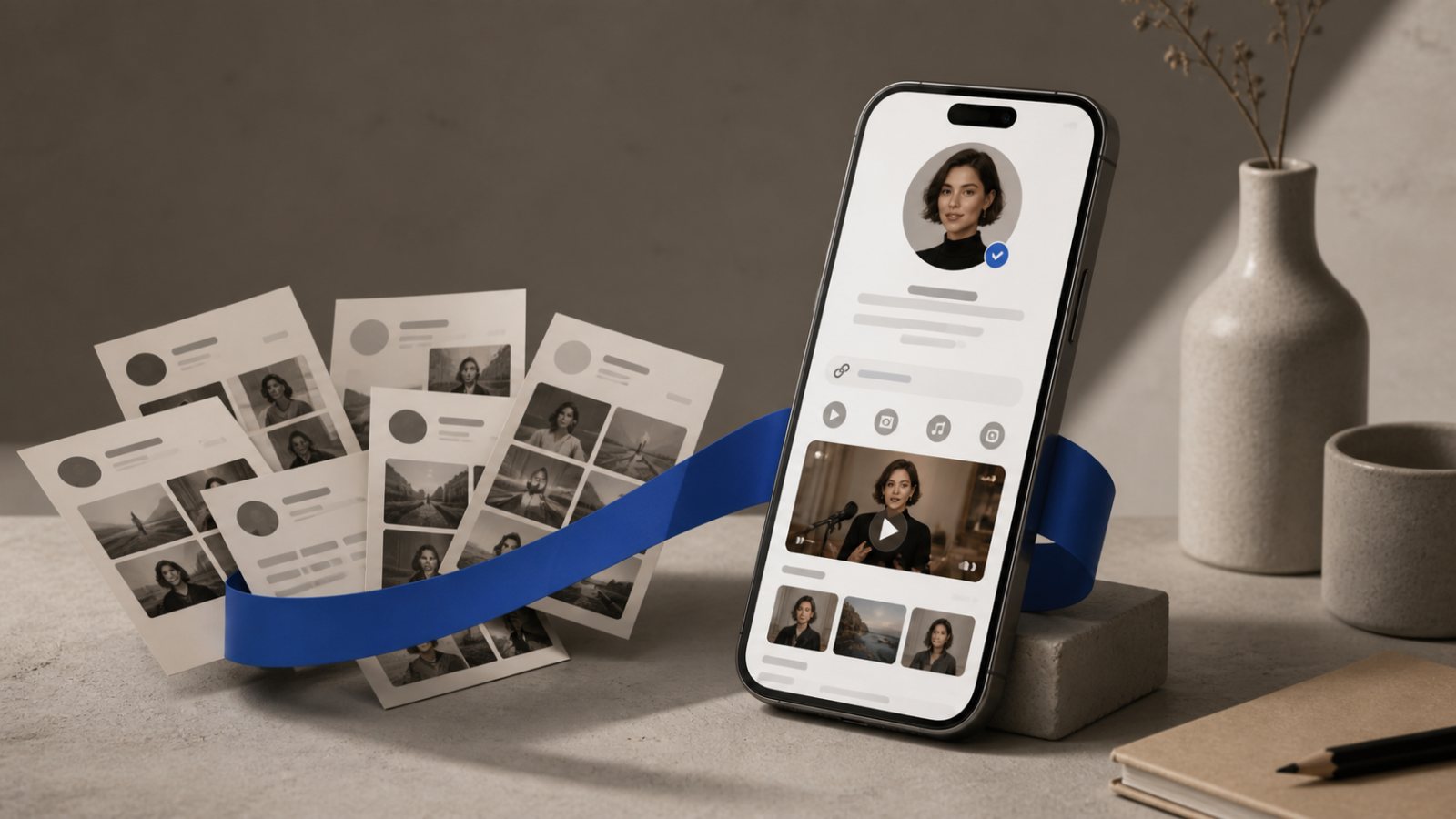 El perfil de creador de Google reúne enlaces, vídeos y marca en una sola ficha