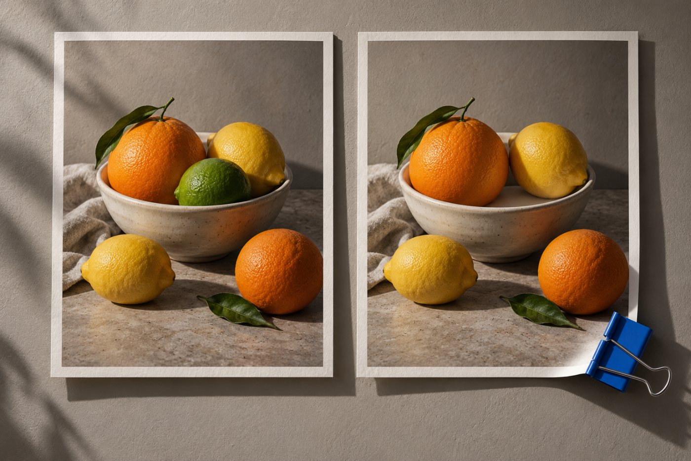 Resultados de geração de imagens no Canva e no Adobe Express mostram por que é preciso conferir os elementos pedidos no briefing.