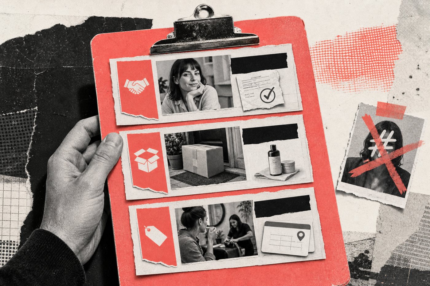 Ücret, hediye ve indirim senaryolarındaki taslakların reklam ibaresi ve reklam veren kimliğiyle tamamlanması