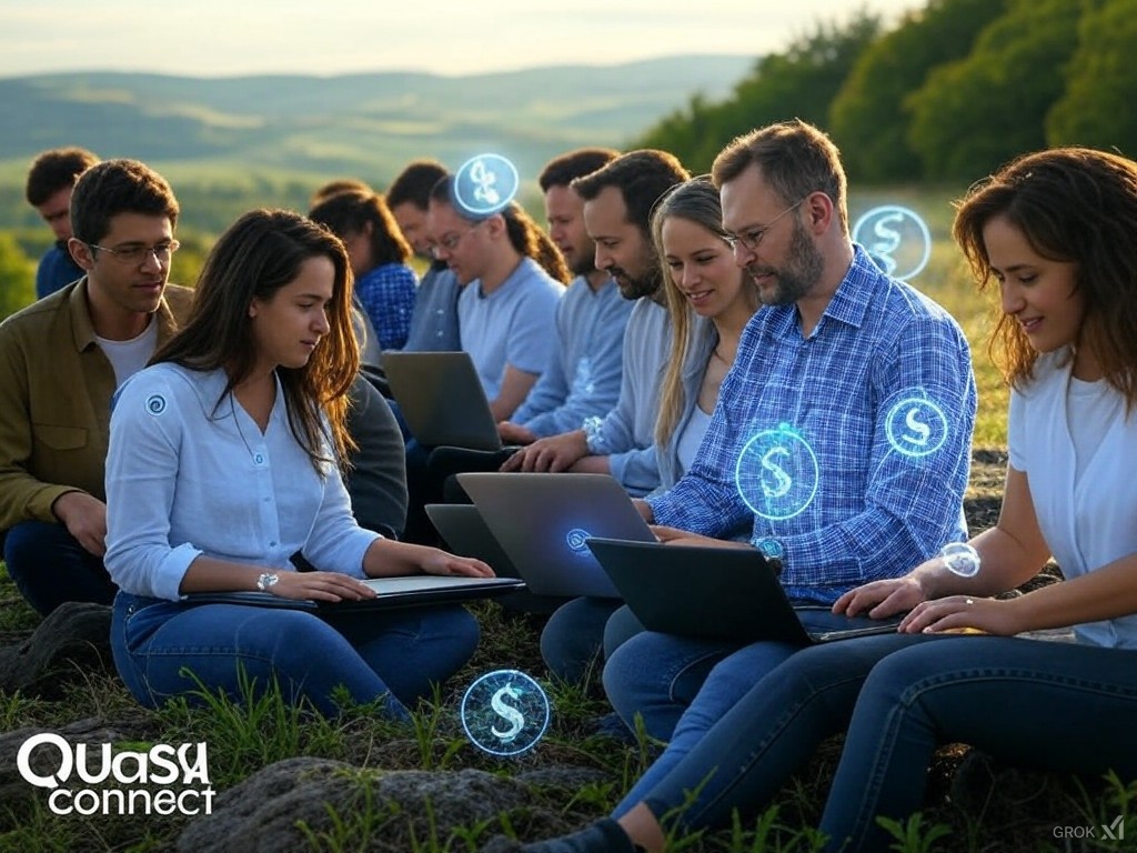 Czech Remote Workers Earning in Cryptocurrency via Quasa Connect