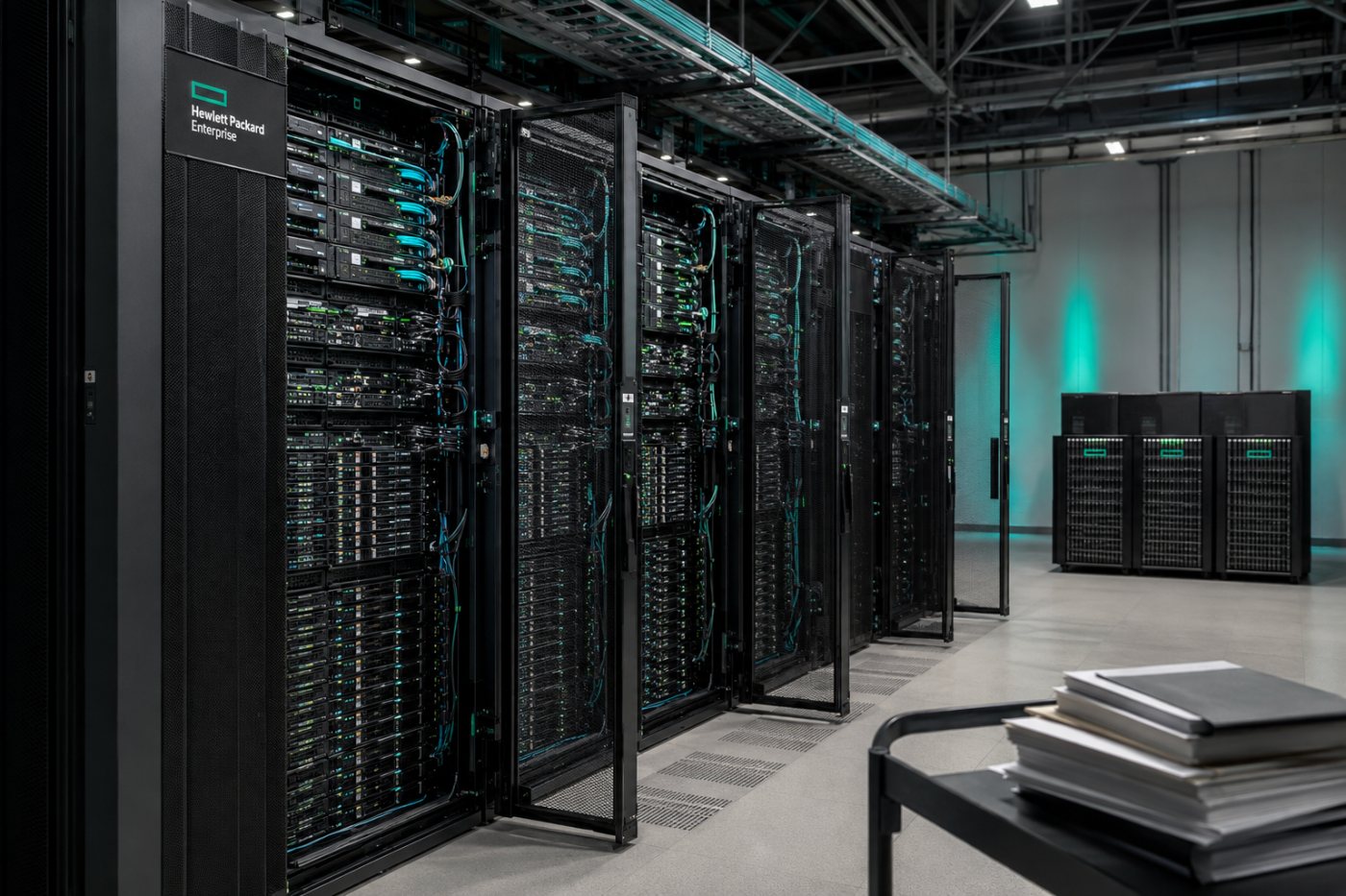 Máy chủ chiếm phần lớn hoạt động Cloud & AI của HPE, bên cạnh hệ thống lưu trữ và dịch vụ tài chính.