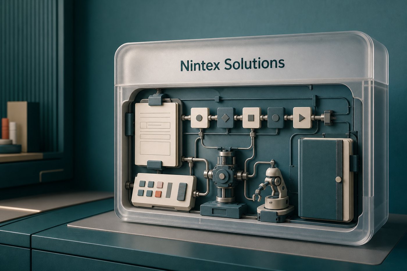 Nintex Automation CE reúne diferentes ativos em uma solução conectada.