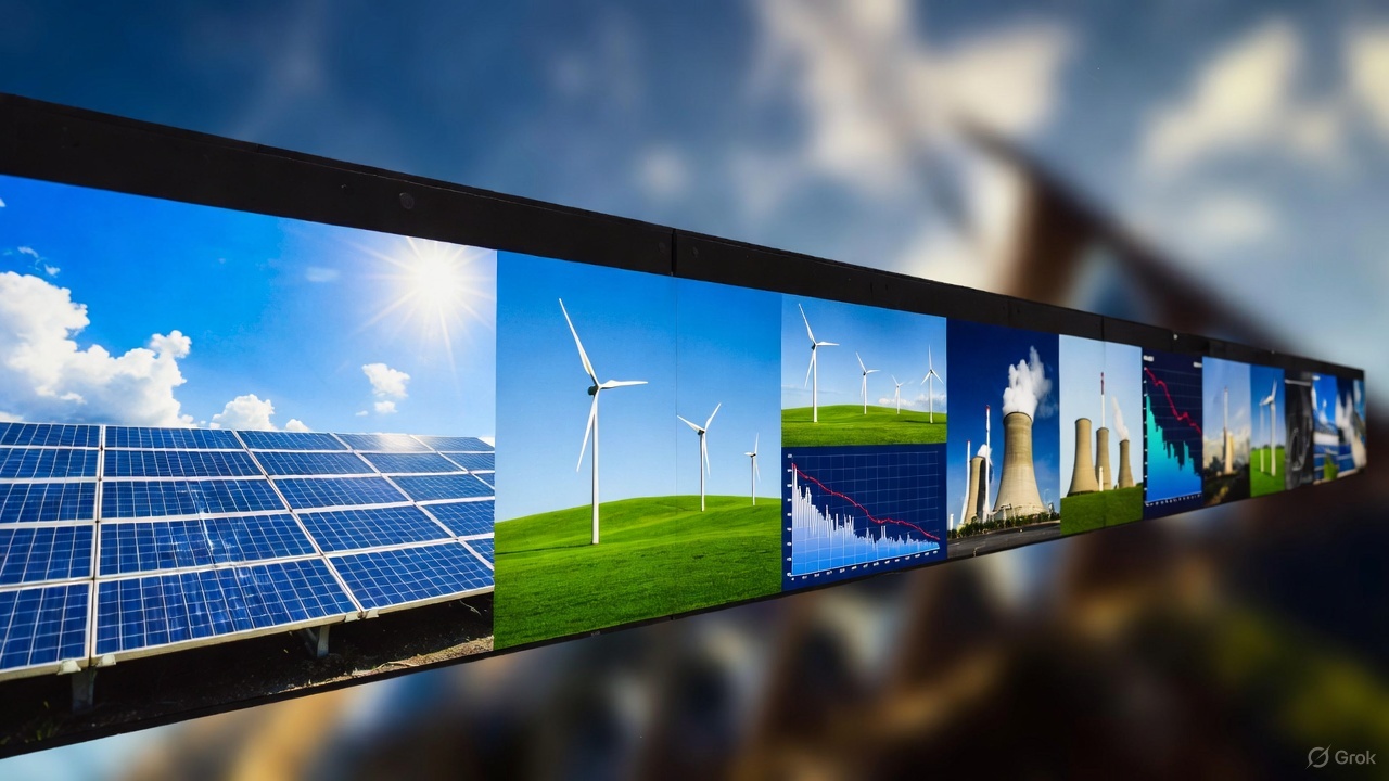 The Great Energy Flip: How the World’s Power Stack Is Being Rewritten Before 2050