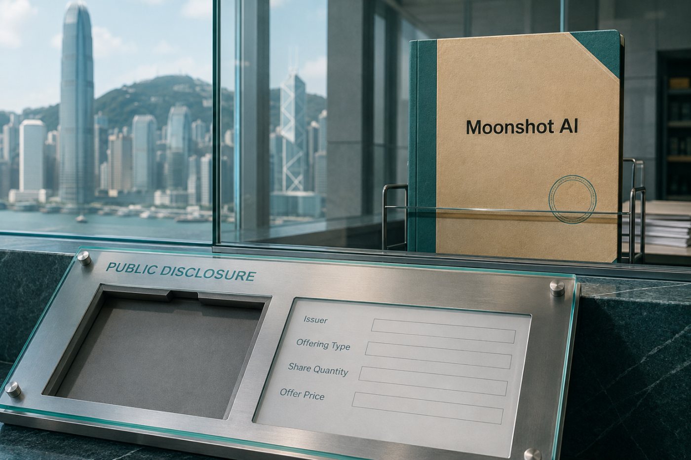 Moonshot AI 홍콩 상장 절차에서 공개 투자설명서와 공모가격 결정을 기다리는 상태