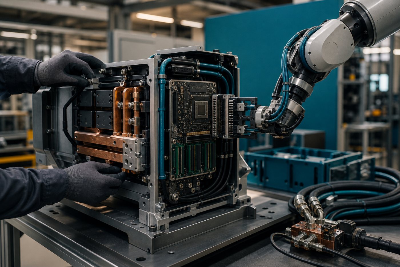 Türkiye’de güç elektroniği ve robotik bileşenleri yapay zekâ altyapısı için entegre eden girişim