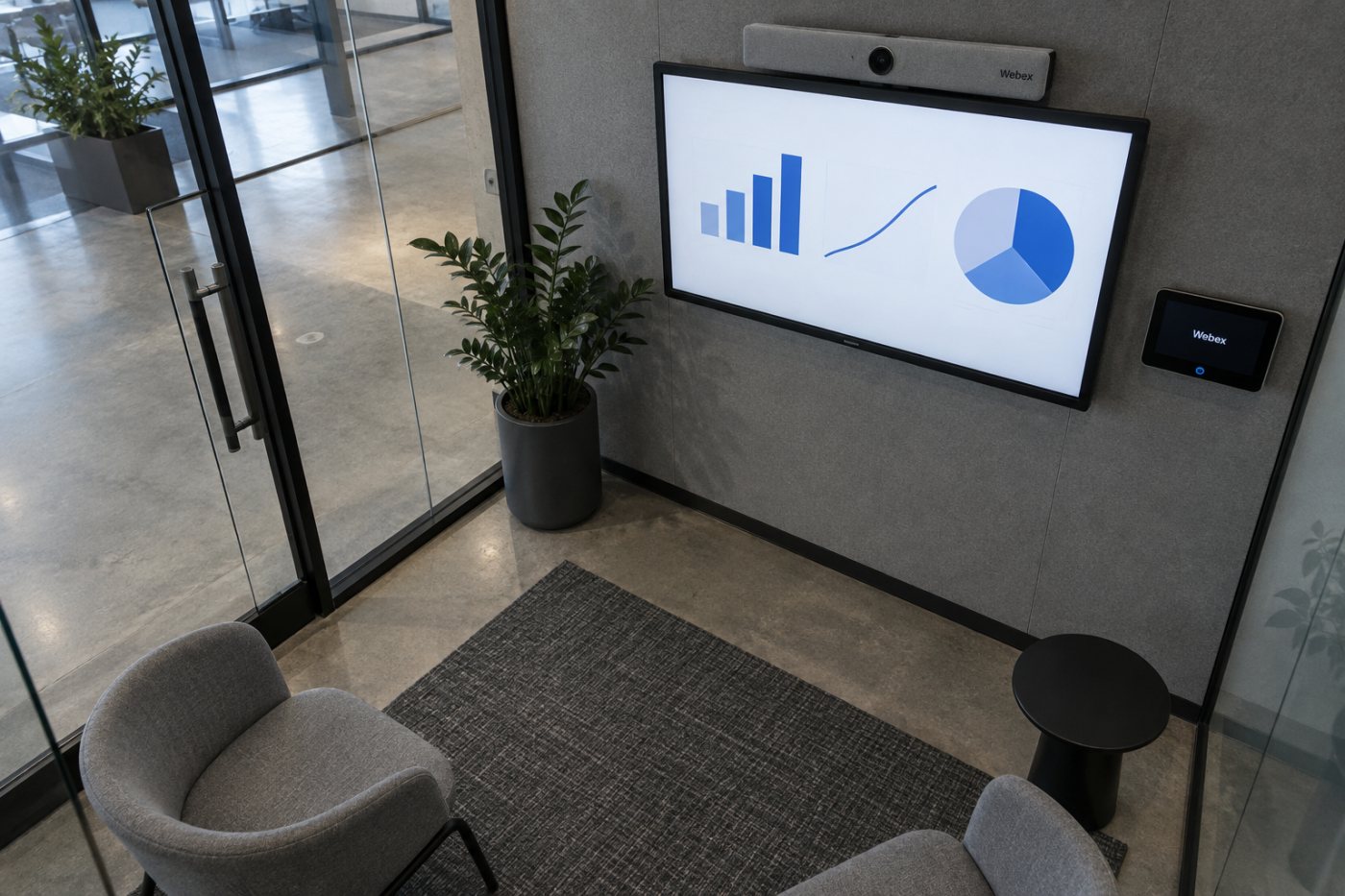 תרחיש Webex מחבר בין נתוני שימוש לעדכון מצגת PowerPoint באמצעות סוכנים שיתופיים.