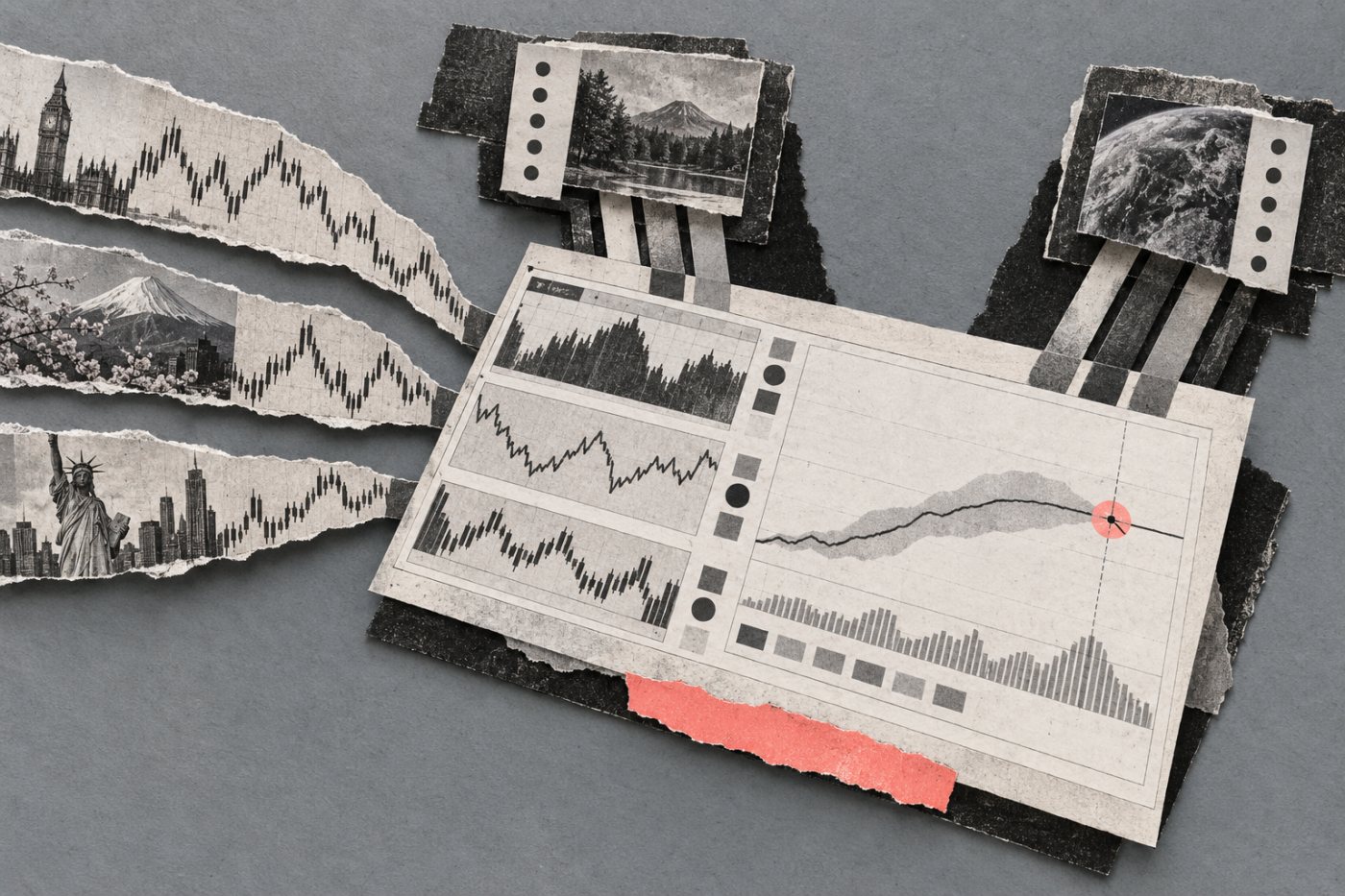 مختبر MetaTrader 5 يجمع بيانات عدة أدوات مالية ويستخدم وكلاء حوسبة لاختبار Expert Advisor وتحسينه.