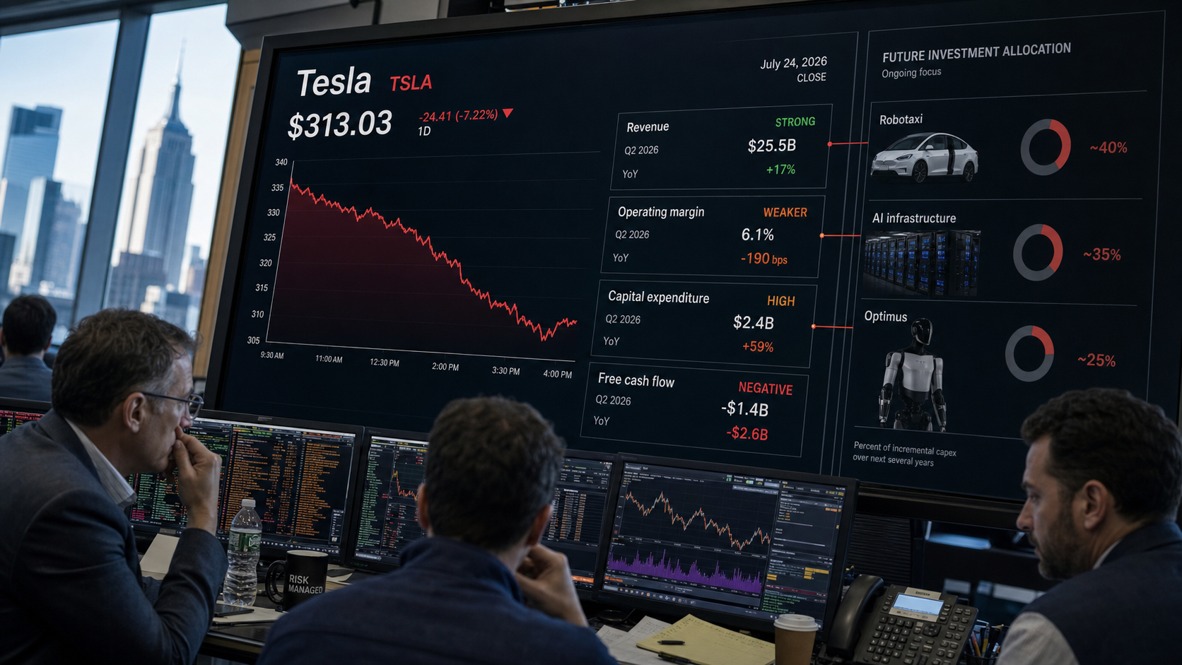 Tesla Stock After Q2 Earnings: Why TSLA Fell and What Matters Next