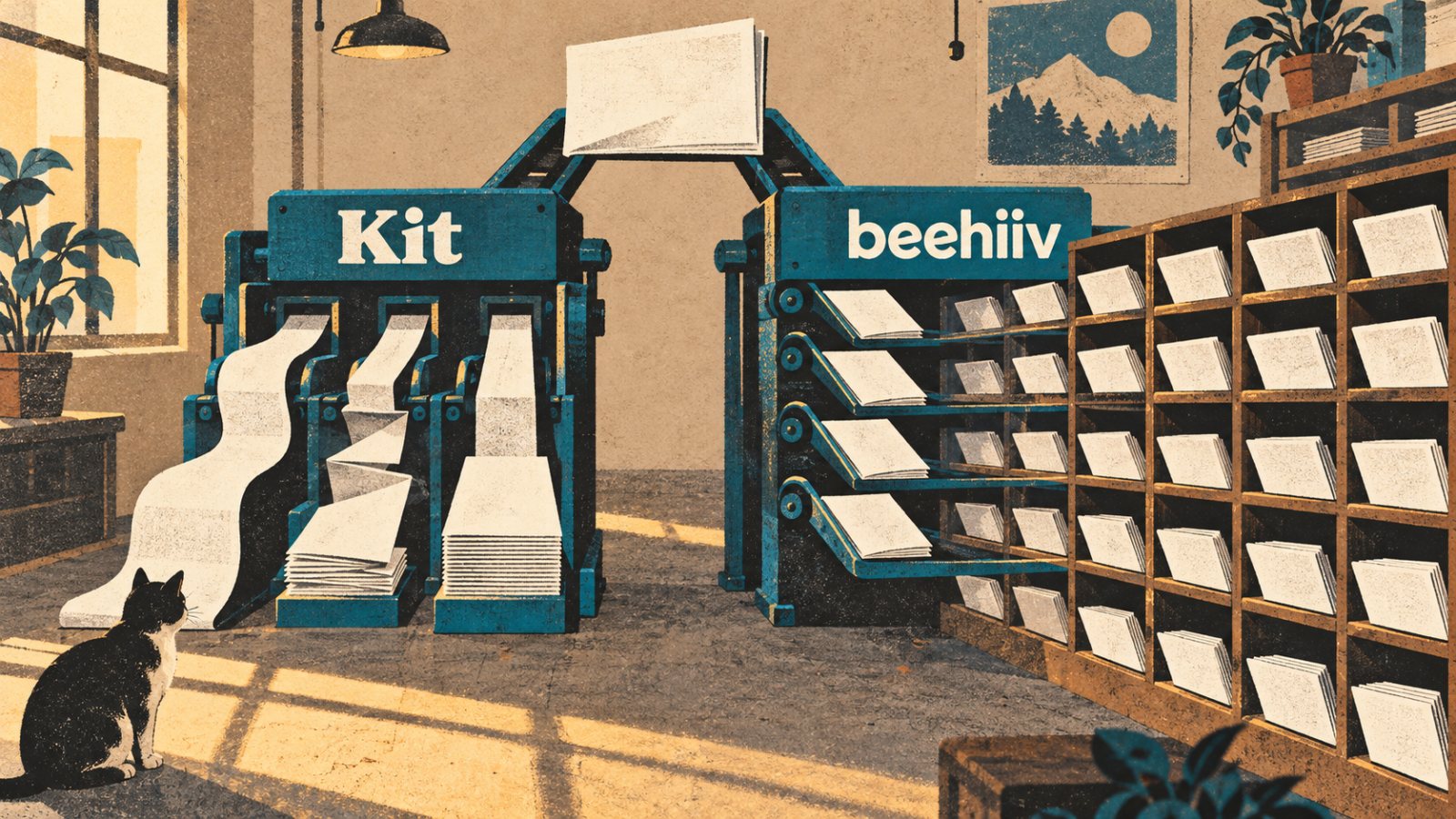 Kit还是beehiiv:0%抽成和自动化能力很难同时省钱