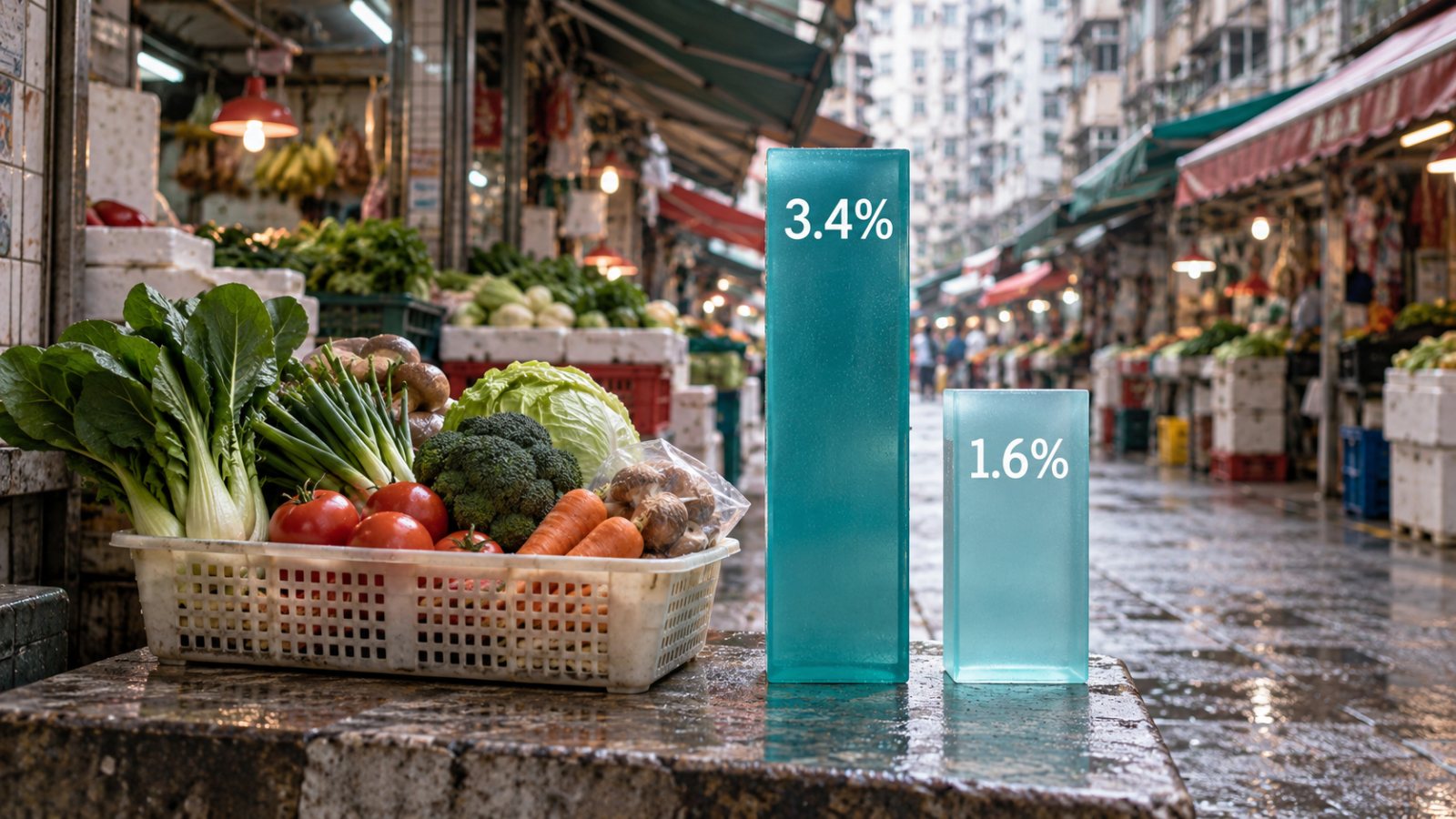 香港工资涨3.4%,扣除物价后实际只多1.6%