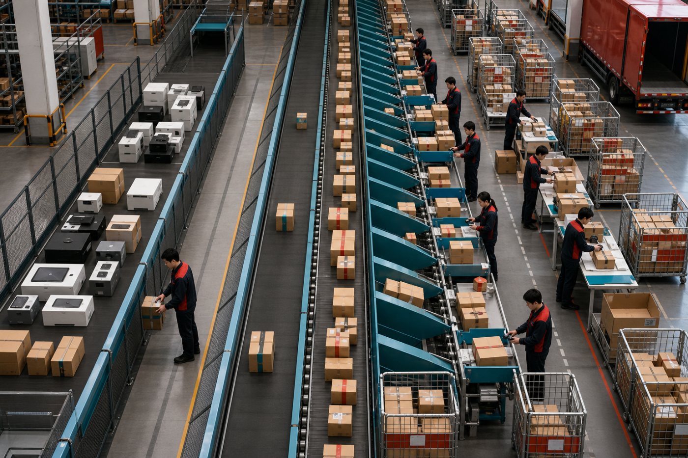 JD Retail procesa menos electrónica mientras los pedidos de consumo general y marketplace sostienen un margen operativo mayor.