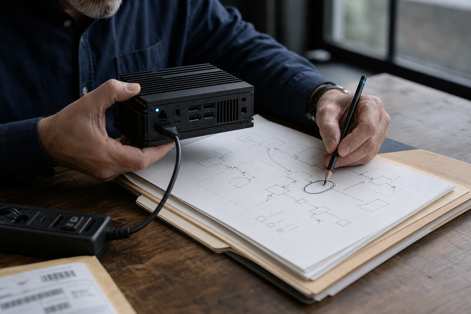 Investor connecting an AI prototype with deployment and customer workflow evidence