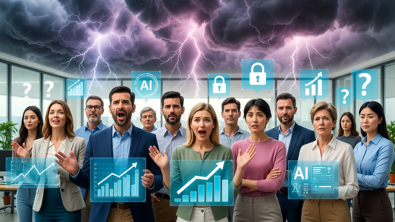 Navigating the AI Wave: What Professionals Really Think and Feel About AI in the Workplace