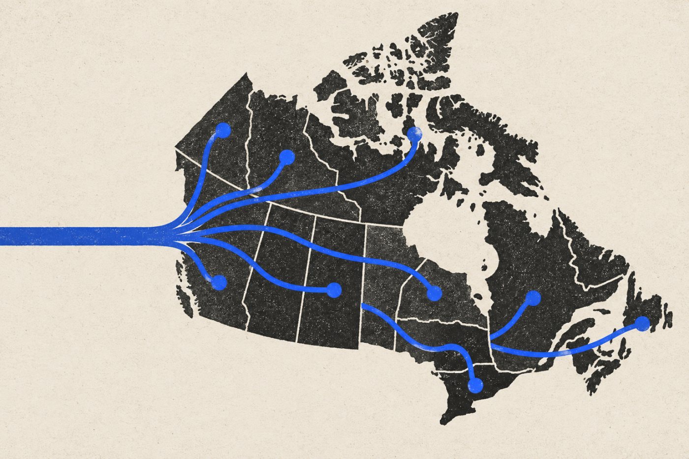 Canada’s AI initiative directs applicants to different regional development agencies, including separate routes for northern and southern Ontario.