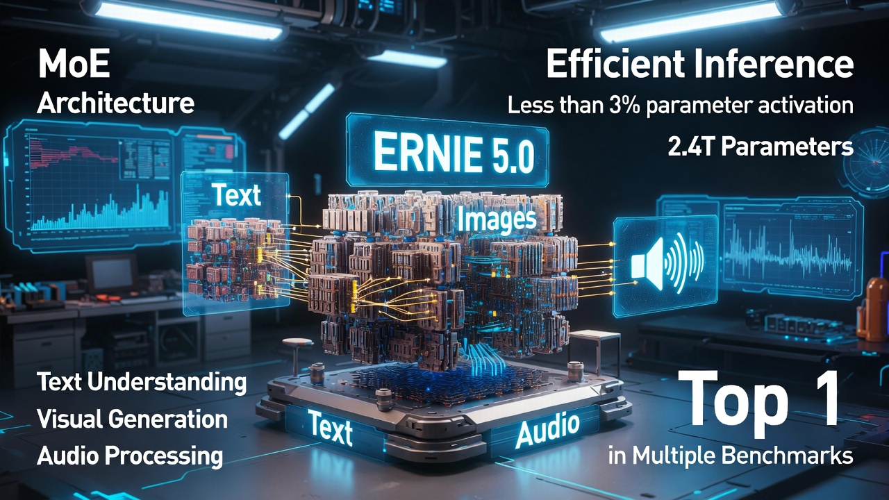Baidu Releases ERNIE 5.0: A Multimodal AI Juggernaut with Efficient MoE Architecture