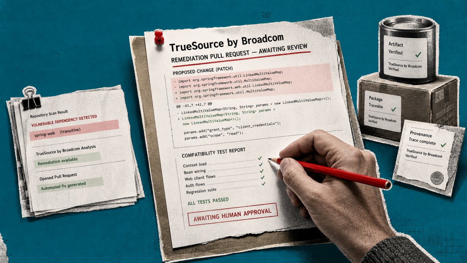 Broadcom TrueSource始動、AI検出後もパッチは人が検証