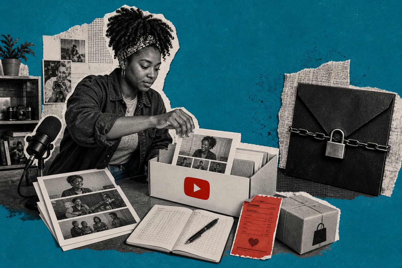 A creator qualifies for YouTube fan funding at the lower tier while advertising revenue remains unavailable.