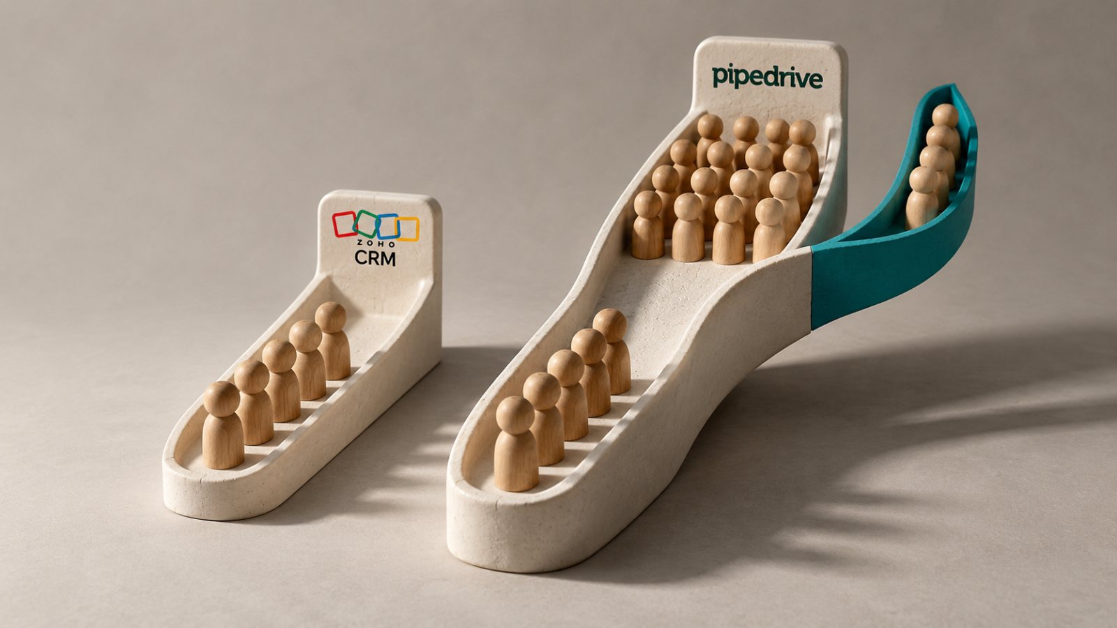 Zoho CRM ou Pipedrive : la simplicité peut finir en options payantes