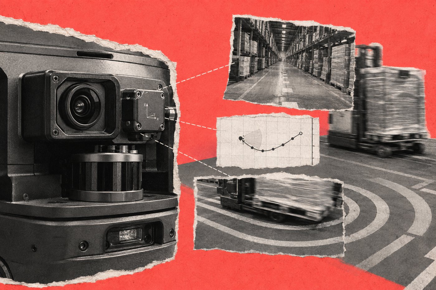 camera, inertial ও distance-speed sensing একত্র করে শিল্প পরিবেশ বুঝছে একটি রোবট