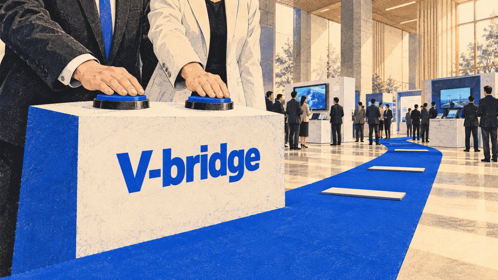 V-bridge ra mắt: kết nối phải đi tới dự án có mốc đo lường