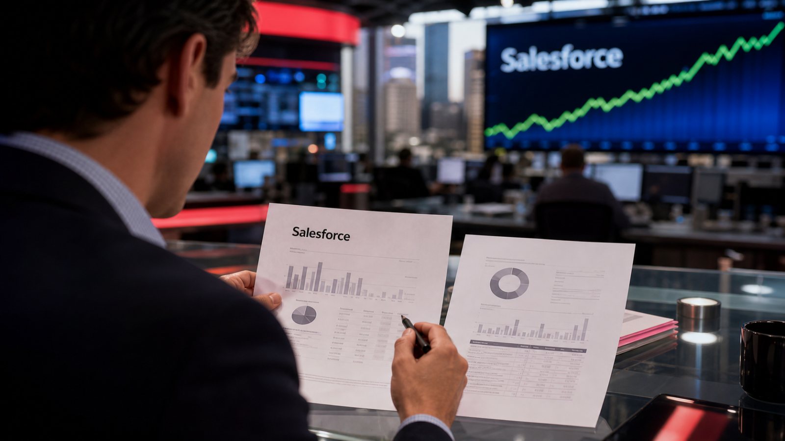 Salesforce کا AI کاروبار 3.9 ارب ڈالر کے قریب، منڈی نے SaaS خوف مؤخر کر دیا