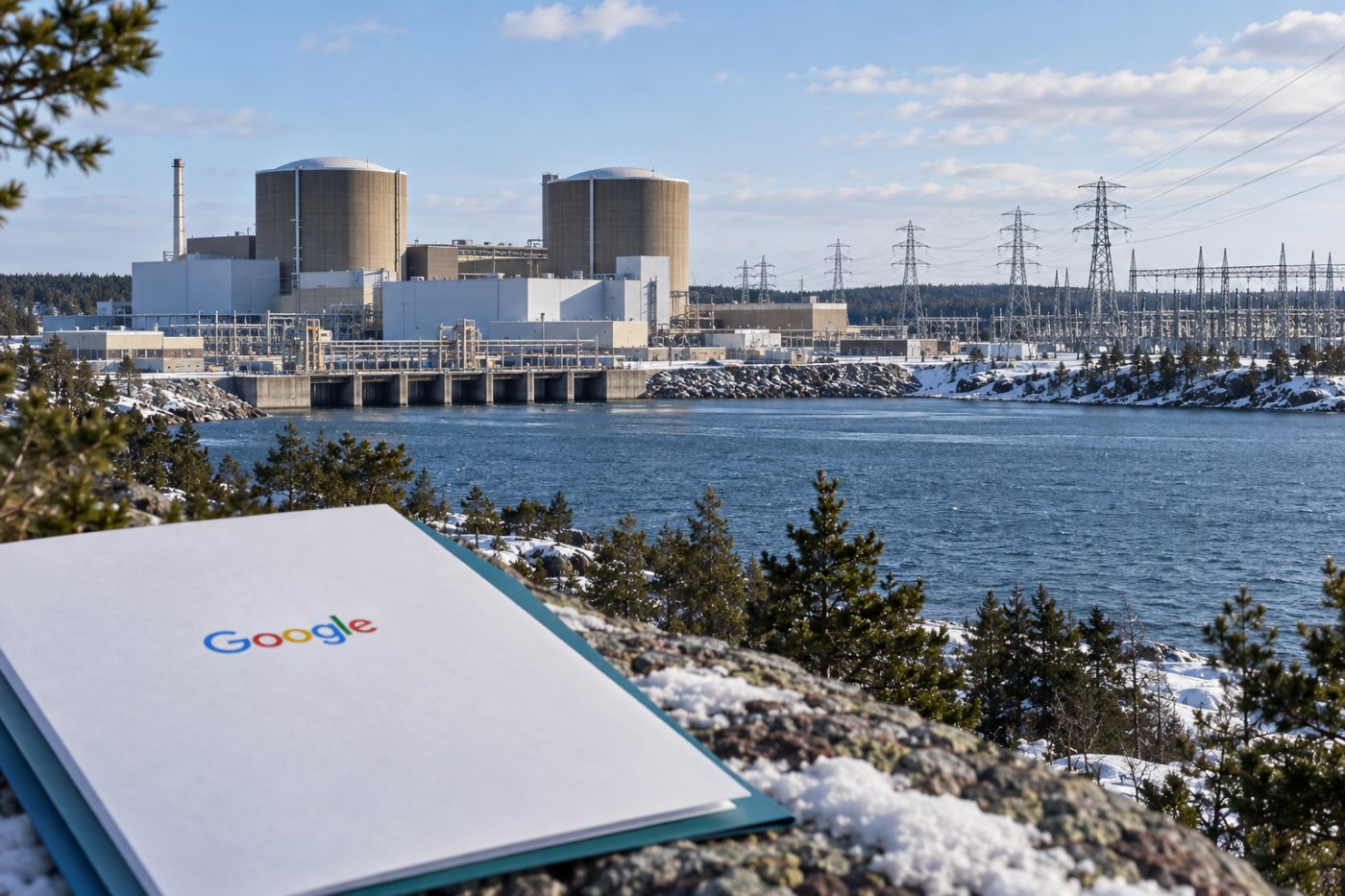 La central nuclear de Loviisa suministra electricidad a la red bajo el acuerdo a largo plazo con Google