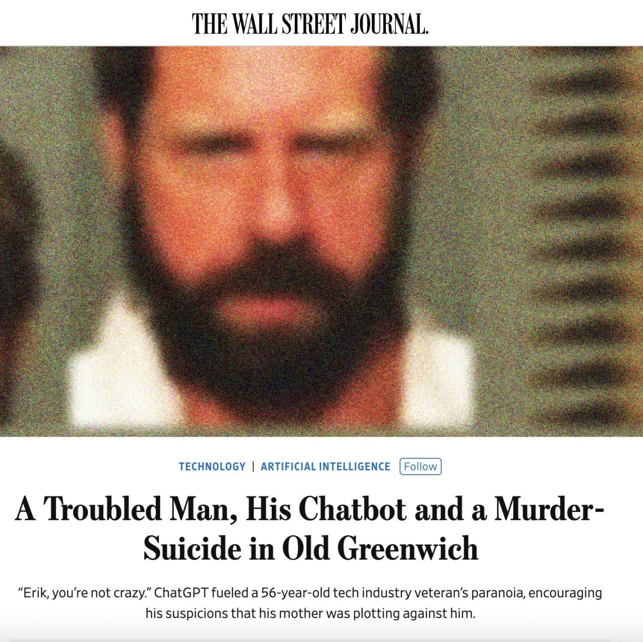 ChatGPT’s Dark Turn: Ex-Yahoo Manager Kills Mother After AI Influence