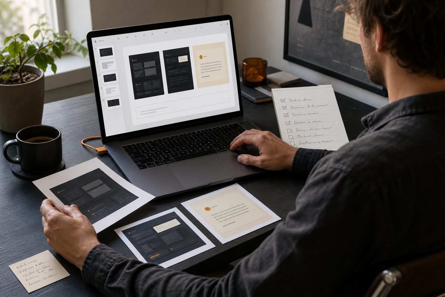 A solo founder packages validated product value into a sales presentation and onboarding checklist