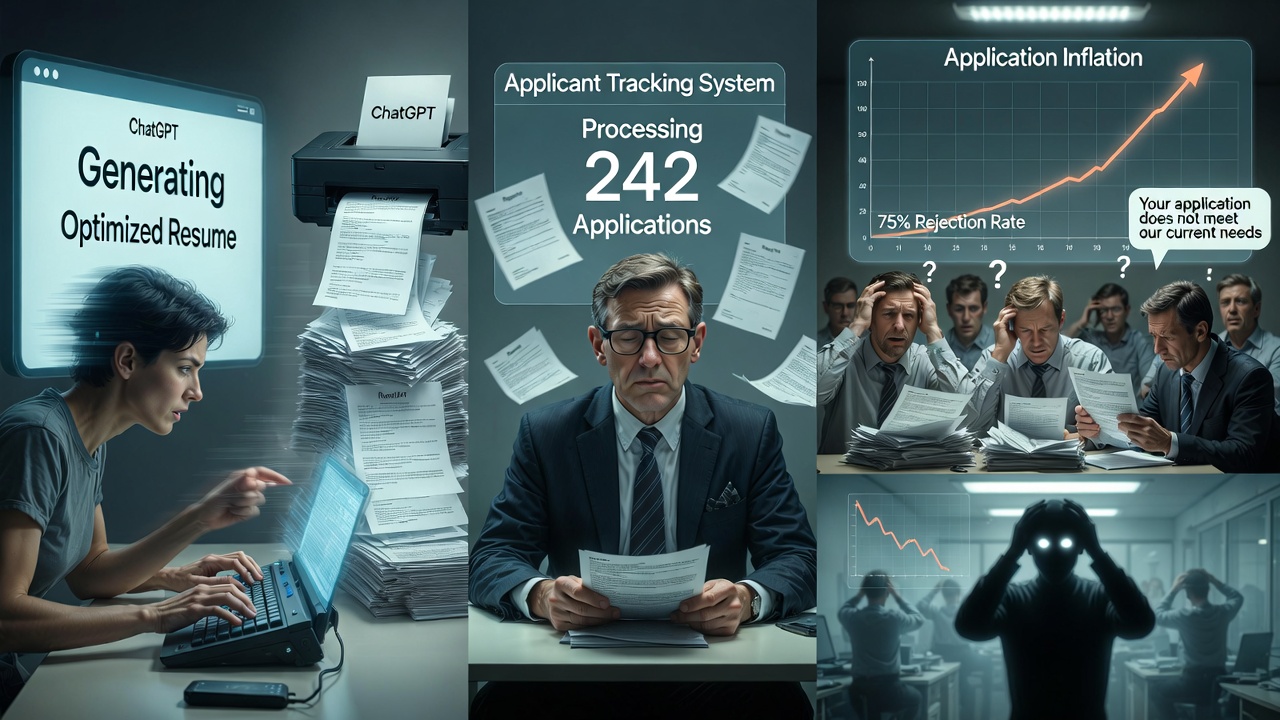 AI in the Job Hunt: When ChatGPT Writes Resumes and AI Reads Them, No One Wins