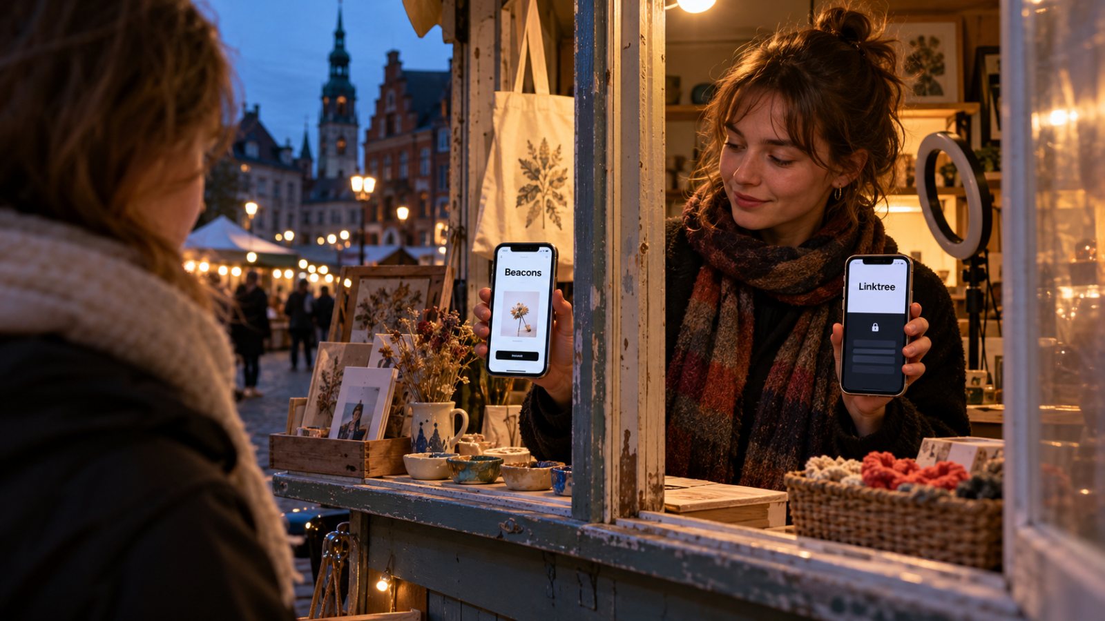 Linktree vai Beacons: 9% un 12% maksa pārrēķina saites vērtību