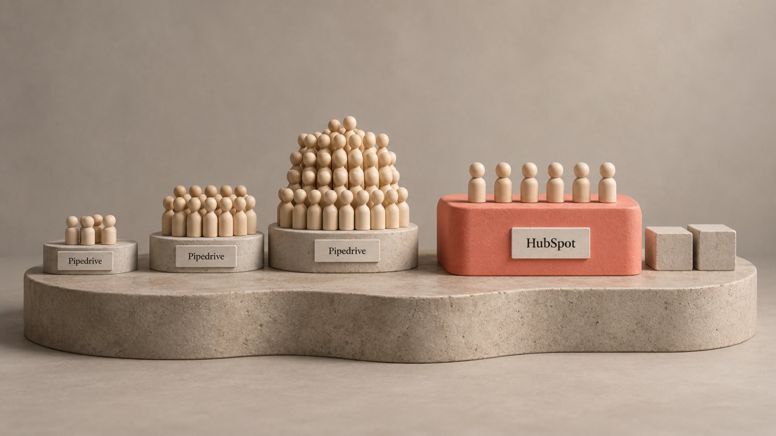 HubSpot oder Pipedrive: Die CRM-Kosten kippen beim Wachstum