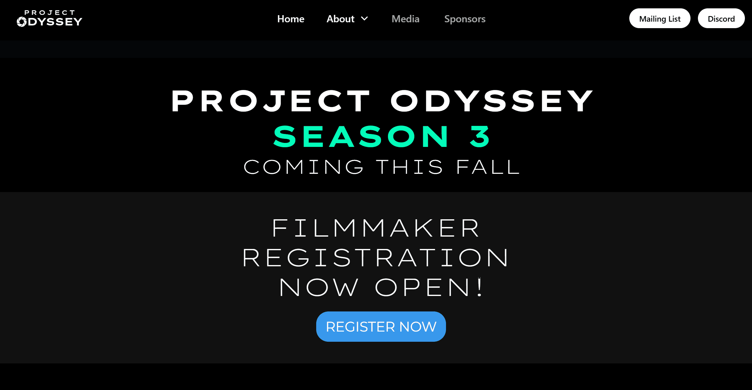 Project Odyssey Season 3: The World’s Largest AI Filmmaking Competition Opens Registration