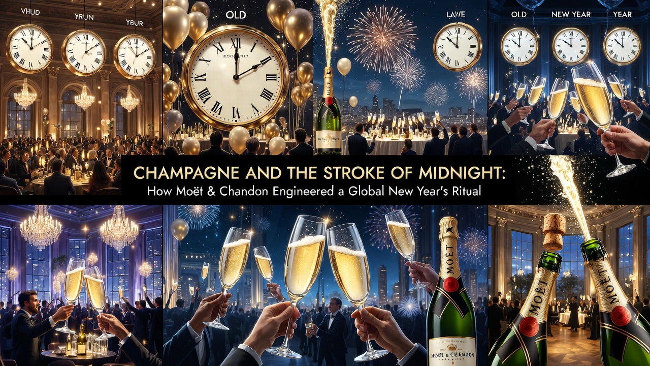 Champagne and the Stroke of Midnight: How Moët & Chandon Engineered a Global New Year's Ritual
