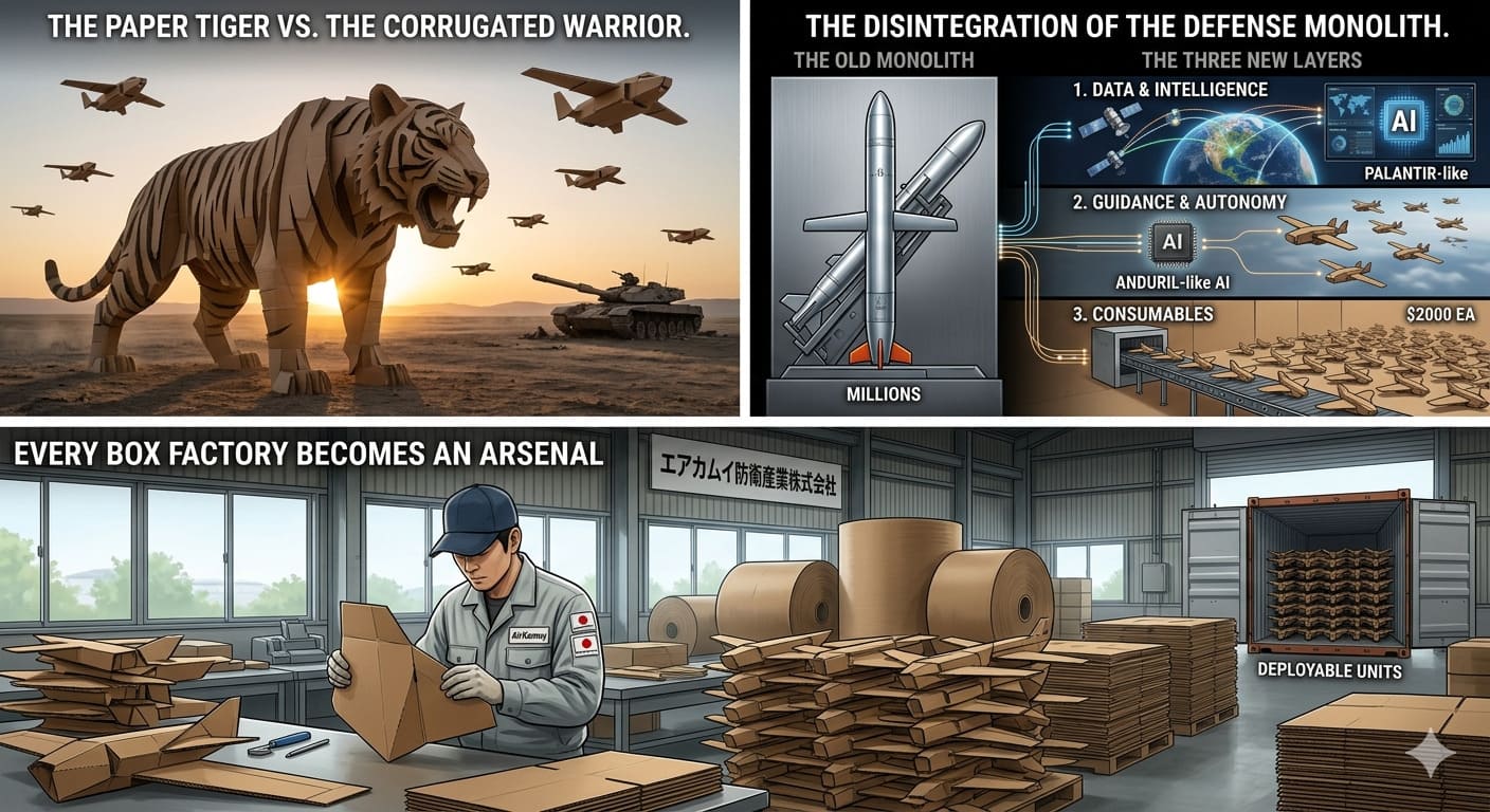 The Cardboard Army: Why the "Paper Tiger" Metaphor Just Got Real