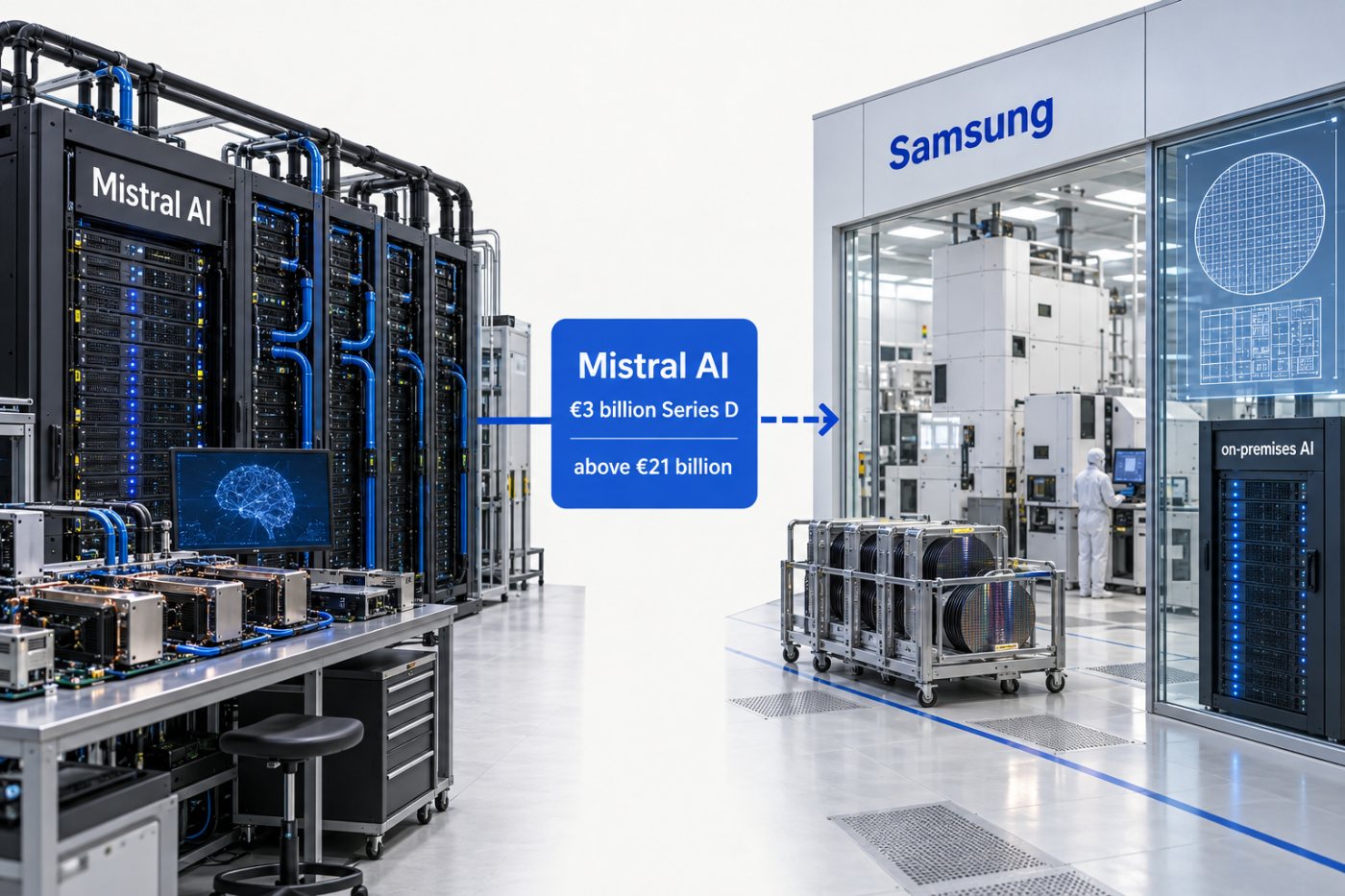 Mistral-এর নতুন compute সক্ষমতা থেকে Samsung-এর নিরাপদ শিল্প-ব্যবহারে পৌঁছানোর ব্যবসায়িক পথ