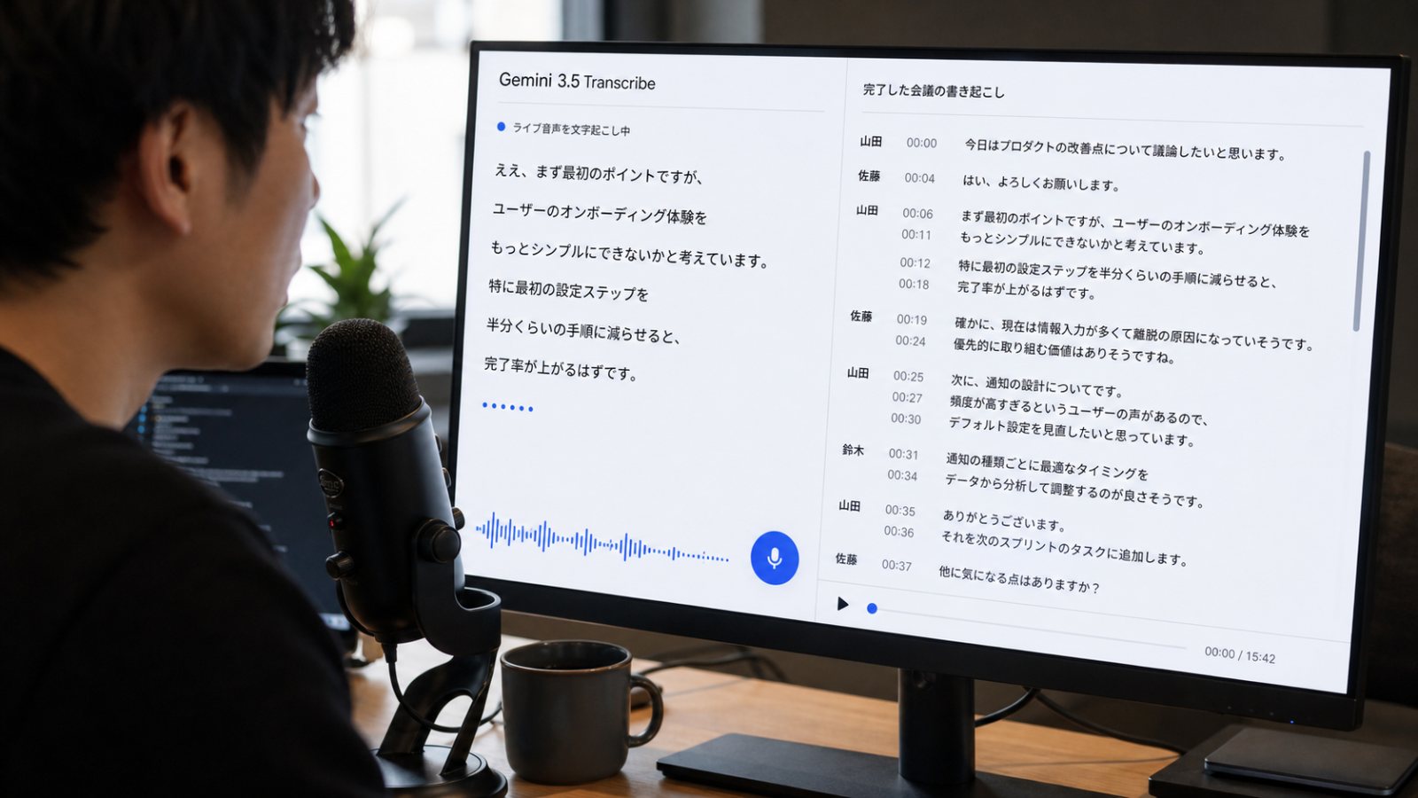 Gemini 3.5 Transcribe登場—85言語対応でもプレビューには制限