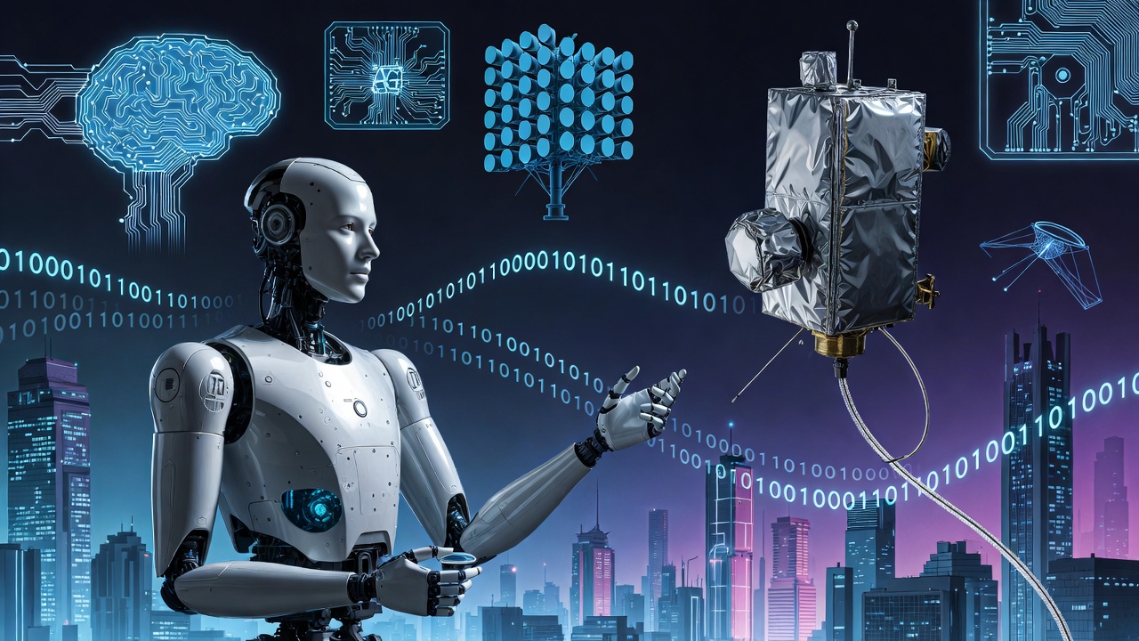 China's Satellite-Robot Synergy: Humanoid Bots Go Orbital in the Age of AGI