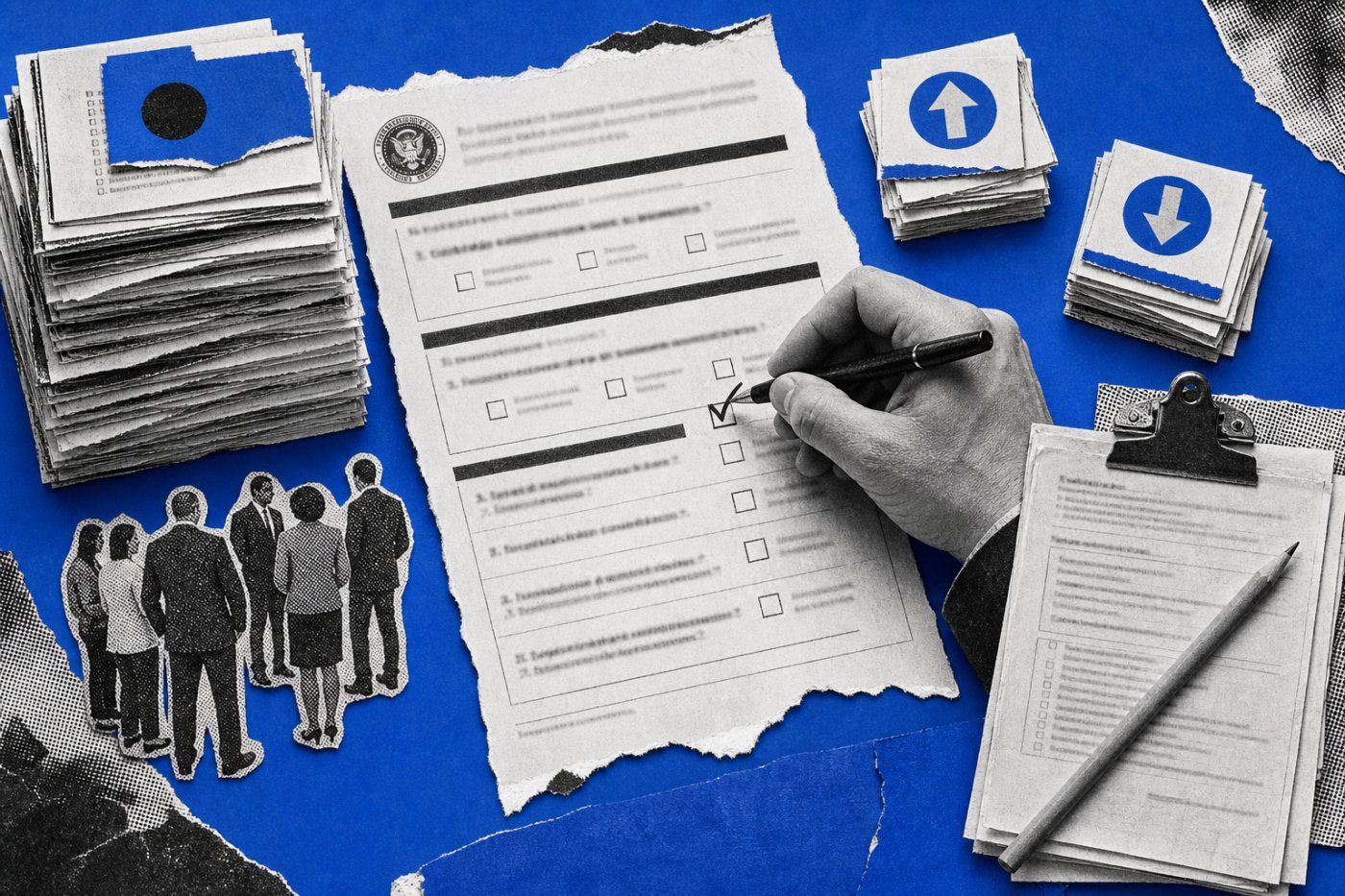 Respostas empresariais da BTOS registram uso de IA e efeito declarado sobre o emprego total.