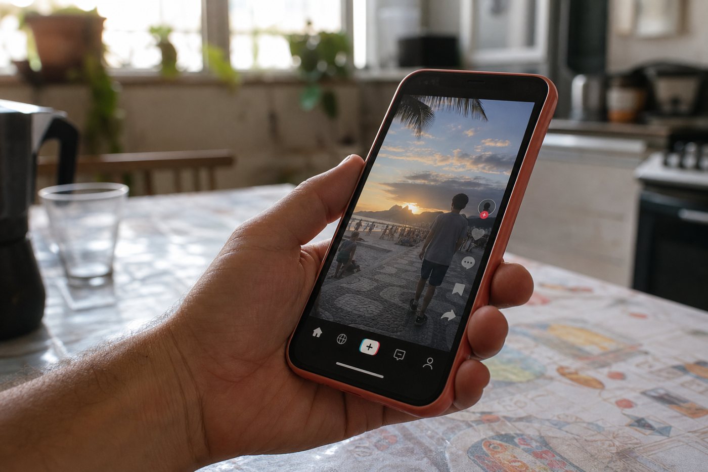 Feed do TikTok sem cadastro mantém vídeos para todas as idades, mas perde anúncios e funções sociais.