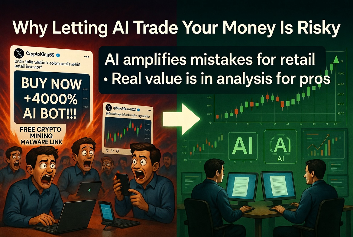 Why Letting AI Manage Your Portfolio Might Be a Terrible Idea (Even Though 30% of Retail Investors Are Already Doing It)