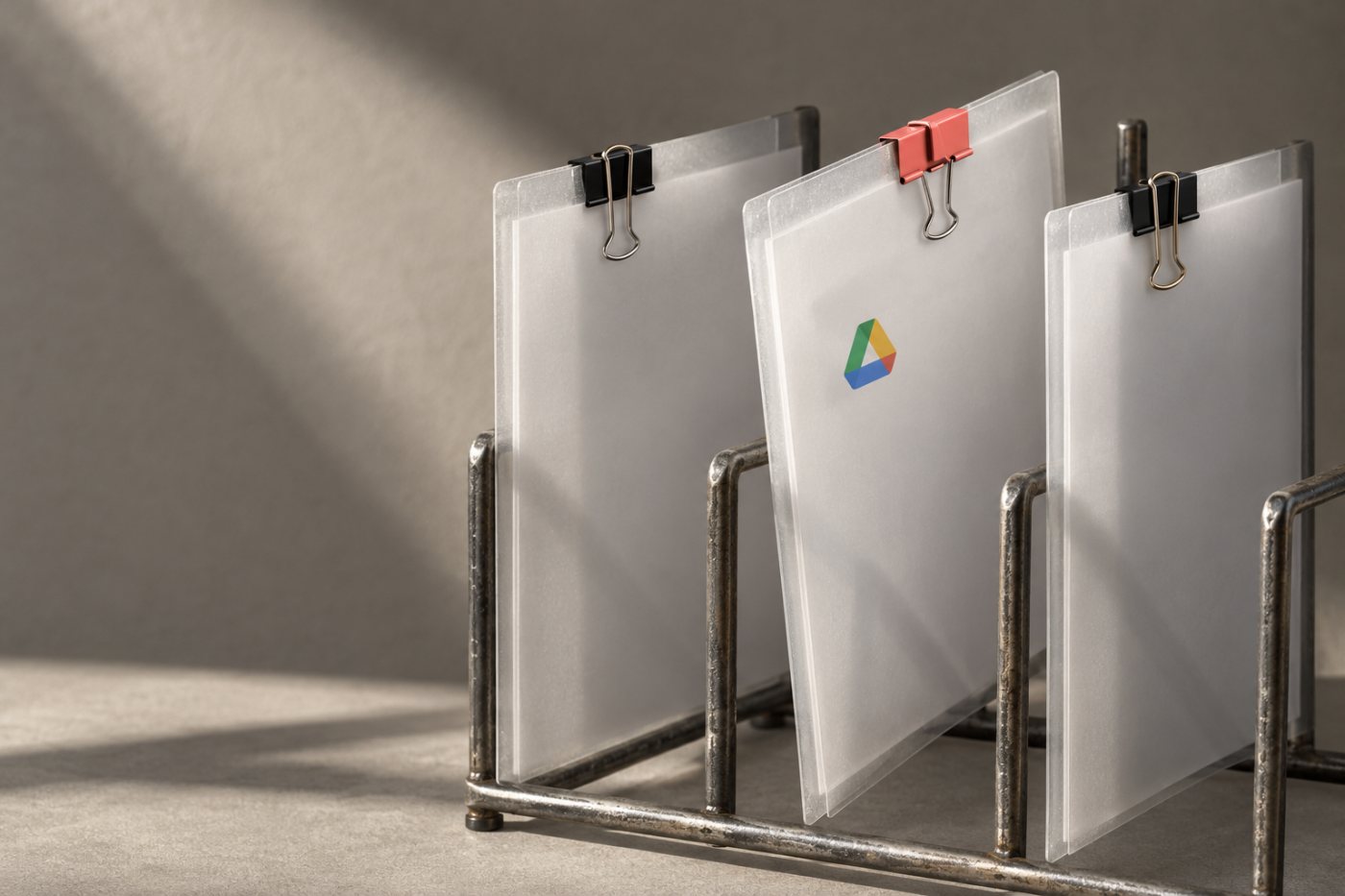 En enkelt Google Drive-fil skifter ejer mellem interne konti, mens andre filer beholder deres ejere.