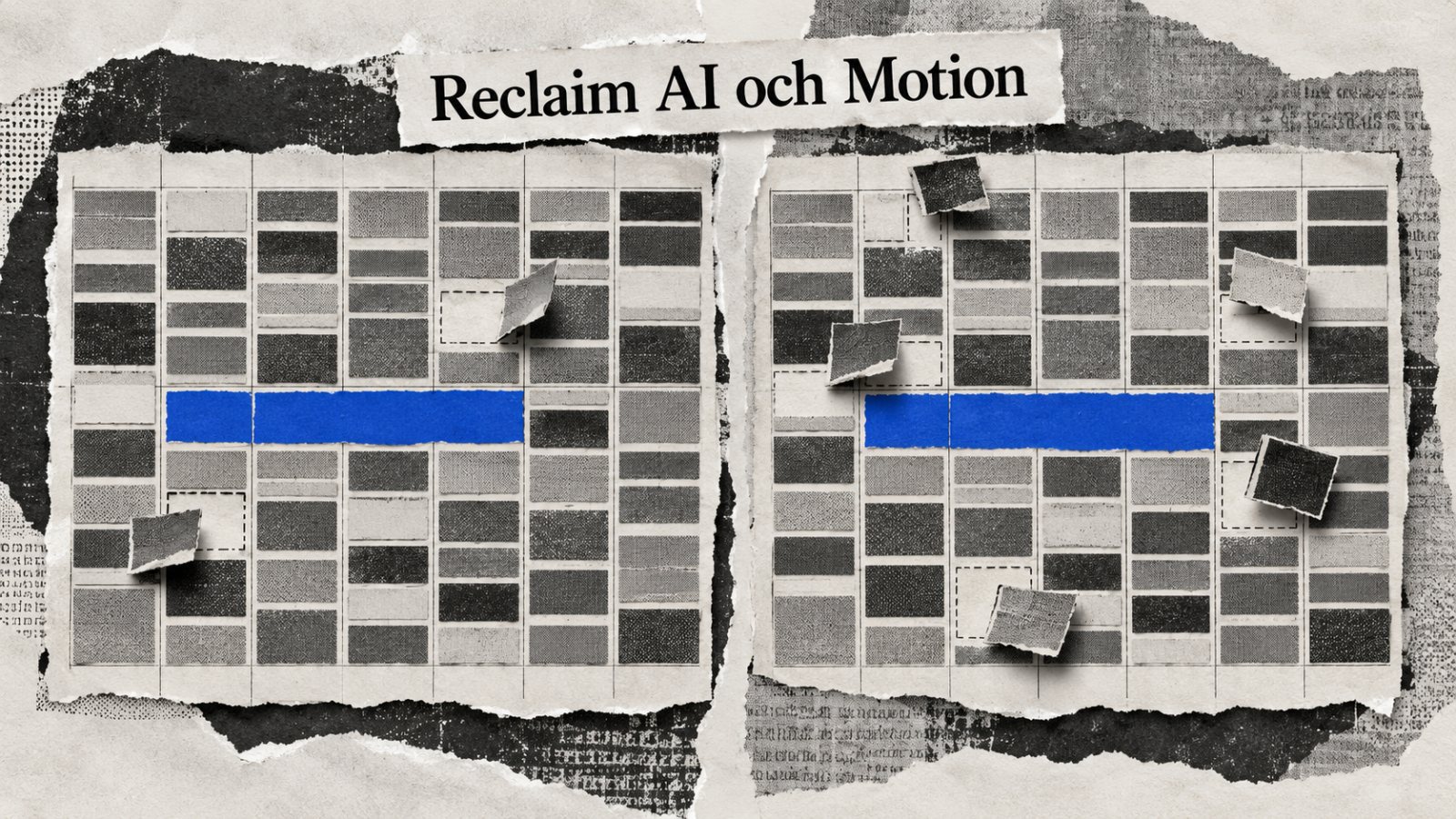 Reclaim AI eller Motion: kalendern avslöjar vem som kräver mest handpåläggning