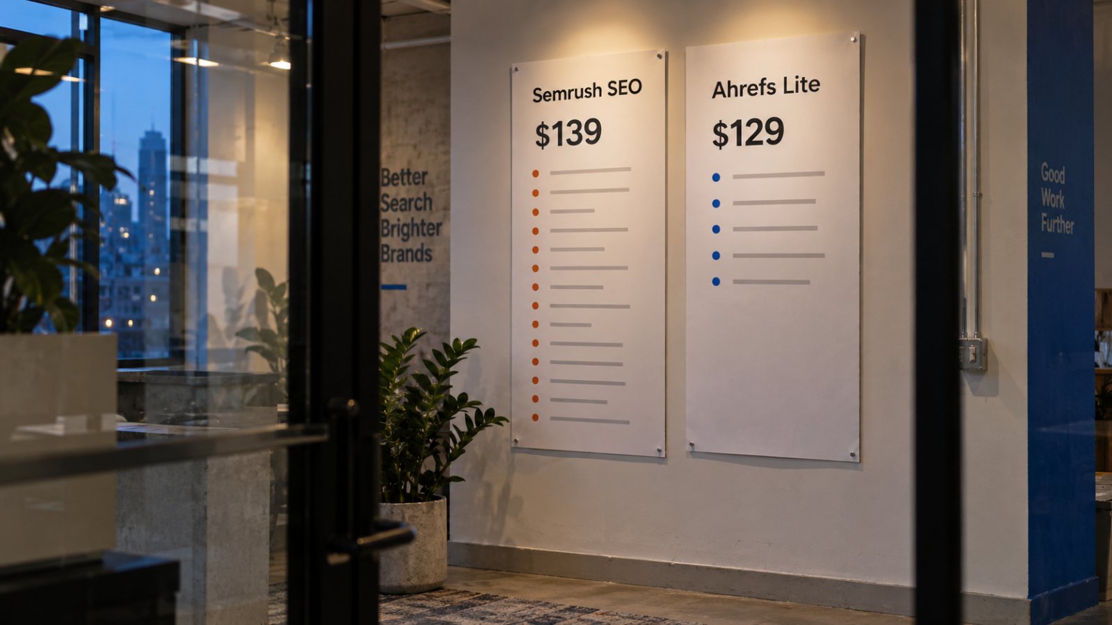 Semrush apo Ahrefs: 10 dollarë diferencë fshehin dy rrjedha pune
